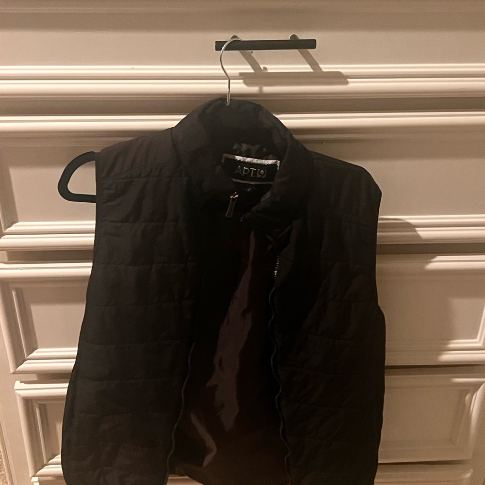Apt. 9 Men's Black Quilted Vest